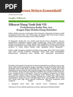 Download Kesusasteraan Melayu Komunikatif Hikayat Hang Tuah Bab7 by Ezzie Ezzatie SN344527179 doc pdf