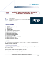 NS-060 Criterios de Diseño de Anclajes en Redes de Acueducto y Alcantarillado PDF