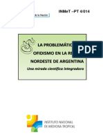 La Problemática Del Ofidismo en La Región Nordeste de Argentina