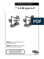 Invacare Lynx L-3 and L-4 Owner's Manual