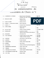 Centenário Do Choro Vol.1 (20 Choros para Piano) PDF