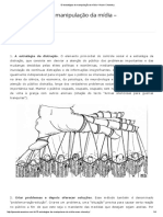 10 Estratégias de Manipulação Da Mídia - Noam Chomsky