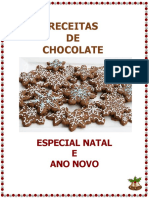 Livro Com Chocolate Especial Natal