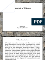 Topic 6 - Analysis of T-Beams