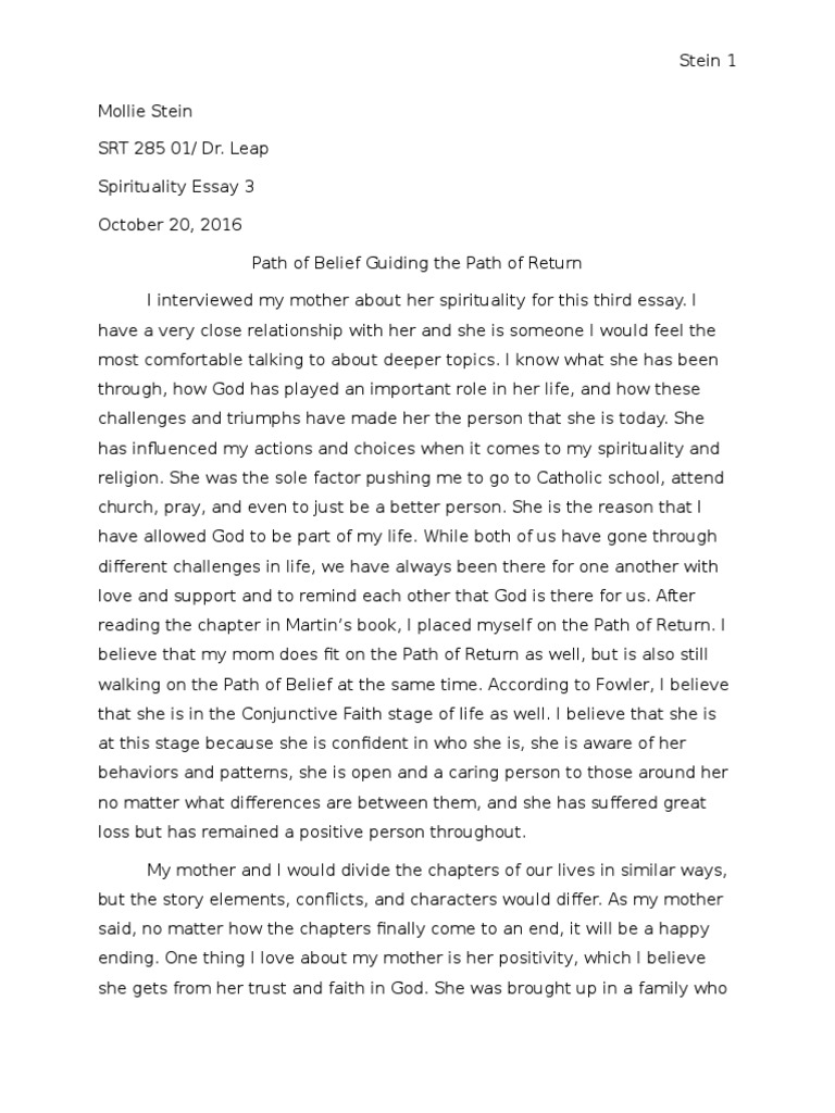 Essay on Faith: The Bible and Words of Faith | blogger.com