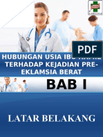 Hubungan Usia Ibu Hamil Terhadap Kejadian Preeklamsia Berat