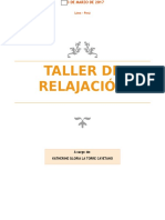 Taller de RELAX