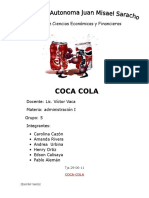 Historia y proceso de Coca-Cola en Bolivia