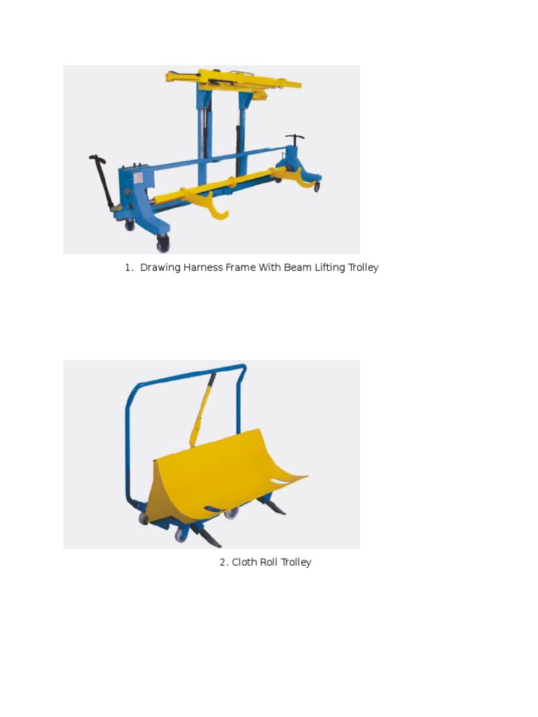 Harness Frame and Trolley Designs | PDF