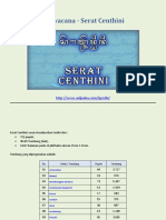 Serat Centhini - Ringkasan