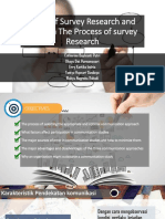 Logic of Survey Research and Steps in The