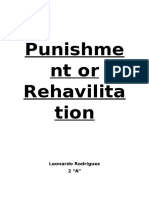 Punishment or Rehavilitation (Ingles)