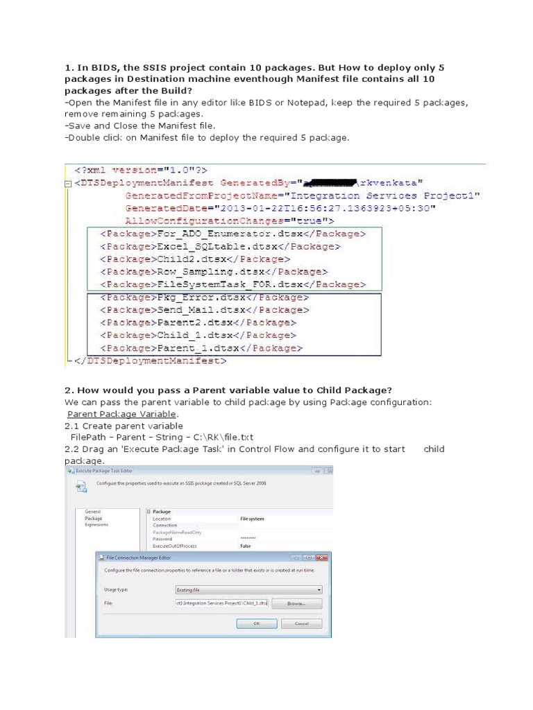 Ssis interview questions pdf microsoft sql server file transfer