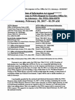 Brian D. Hill FOIA Appeal Filings: #1: Foia Appeal To Eousa (Us Doj-Eousa) (Signed)