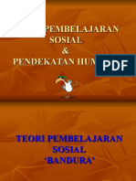 TEORI PEMBELAJARAN SOSIAL & HUMANIS