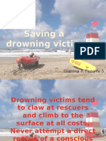 Saving A Drowning Victim