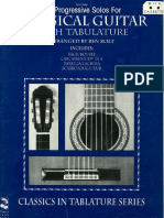39 Progressive Solos For Classical Guitar With Tablature Book 1 Ben BOLT PDF