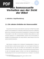 Das Homosexuelle Verhalten Aus Der Sicht Der Bibel