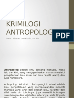 KRIMILOGI ANTROPOLOGIS