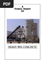 Download Project Report on R M C by sunny SN3445604 doc pdf