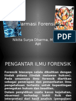 Pengantar Farmasi Forensik