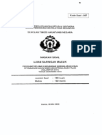 USM D III STAN Kurikulum Khusus Tahun 2009 PDF