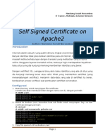 Self Signed Certificate