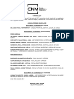 Consejo ratifica magistrados CNM004-2016