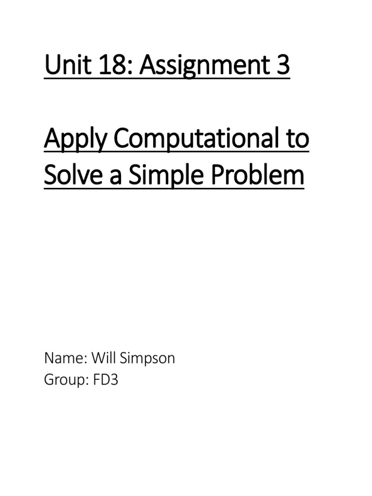 Unit 18 Example Assignment | PDF | Caregiver | Mobile App