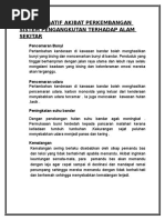 Kesan Negatif Akibat Perkembangan Sistem Pengangkutan Terhadap Alam Sekitar Pdf