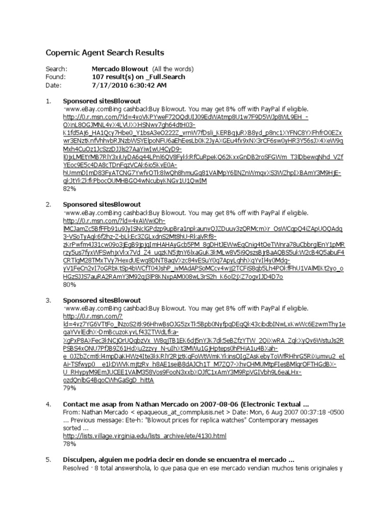 Copernic Agent Search Results | PDF | Leisure | Sports
