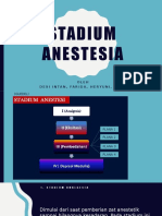 Stadium Anestesia