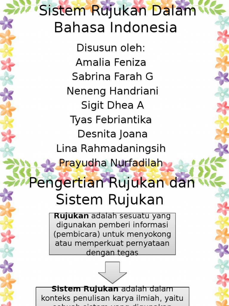 Sistem Rujukan dalam Karya Ilmiah | PDF