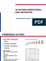 Nutrisi Parenteral 2006