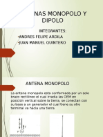 Presentacion Antenas Monopolo y Dipolo