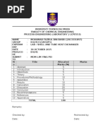 CPE533 Shell and Tube Heat Exchanger Full Lab Report