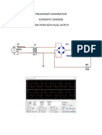 Preliminary Examination Schematic Diagram A Rectifier With Dual Output