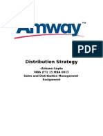 Distribution Strategy of AMWAY