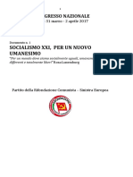 SocialismoXXI - Per Un Nuovo Umanesimo
