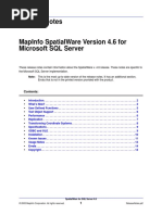 Mapinfo Spatial Ware For Microsoft Server