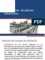 Localización de Plantas Industriales