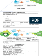 Guía de Actividades y Rúbrica de Evaluación - Fase III - Correlacional