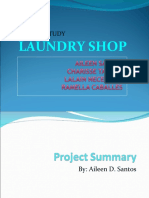 Feasibility Studies: Laundry Shop