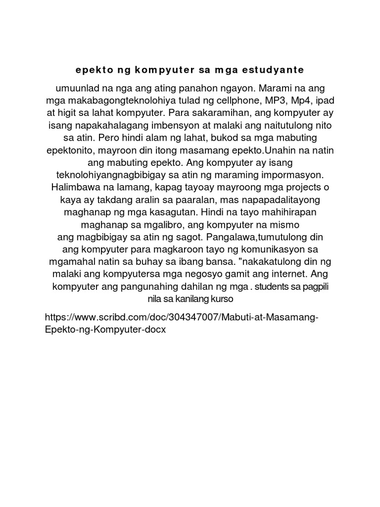 Halimbawa ng research paper sa filipino pdf picture