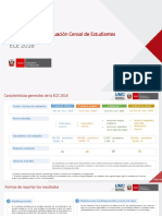 Resultados de la ECE  2016