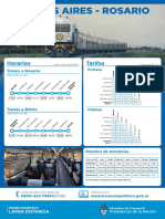 Horarios Retiro Rosario