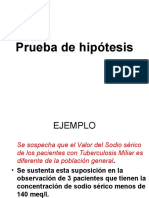 Prueba de Hipótesis - 2016-I