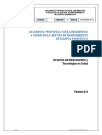 10 Documento Borrador Mantenimiento de Equipos Biomedicos V10 PDF