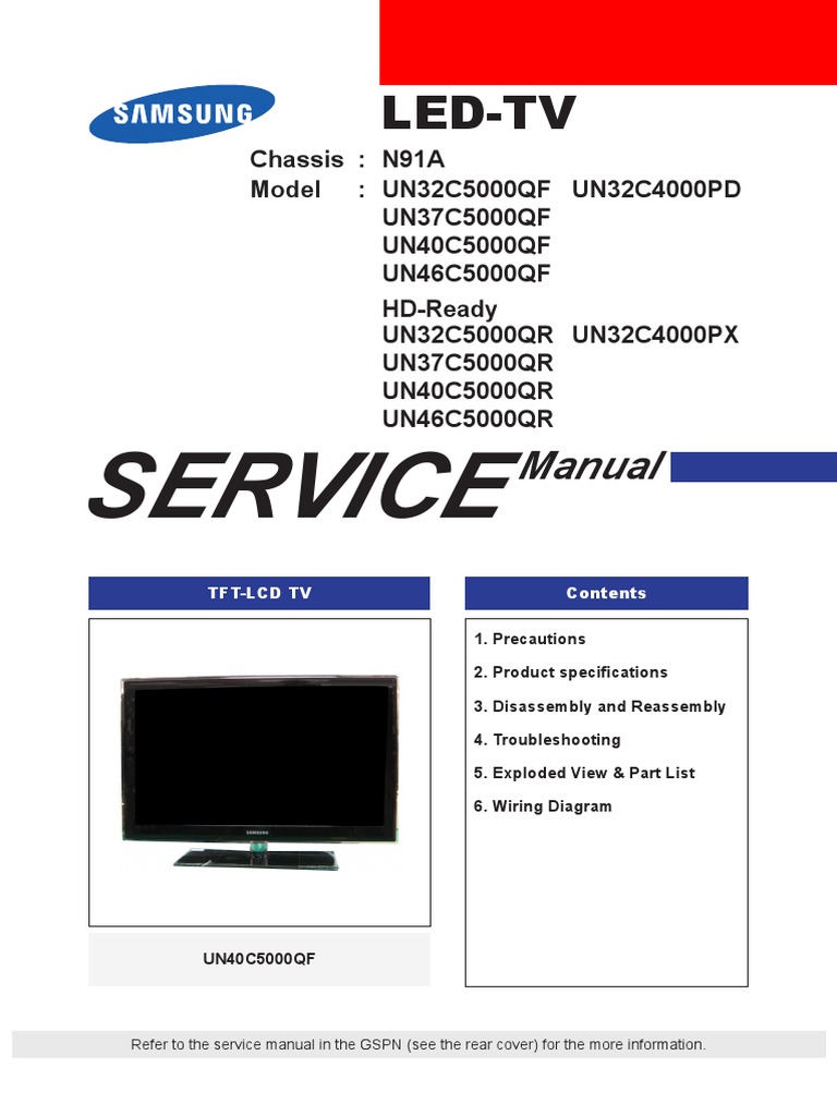 SAMSUNG_LED TV UN32C4000PD_PX_UN32_37_40_46C5000QF_UN32_37_40_46C5000QR