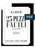 Bach 23 Pezzi Facili Casella